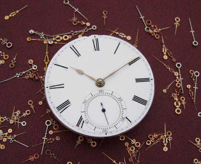 just a blank dial